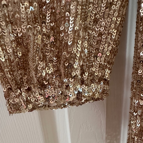 NWT Lilly Pulitzer  Reagan Long Sleeve Sequin Dress SZ 12 - Picture 6 of 12